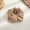 Anillo para el pelo de felpa grande para intestino grueso de otoño e invierno, banda elástica para el pelo de celebridad de internet coreana para mujer, cuerda para el pelo peluda de estilo invernal, diadema elegante