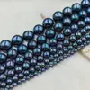Perlas de Concha de Colores de Alto Brillo con Recubrimiento, Perlas de Imitación Swarovski de Alto Brillo, Perlas Edison, Cuentas Redondas para Manualidades de Bisutería