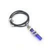 Colgante de Collar de Aleación Cilíndrico Tridimensional de Cobra Enroscada Joyería de Cadena para Suéter Estilo Punk para Hombres Europeos y Americanos Venta al por Mayor