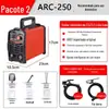 Máquina de solda elétrica 220 doméstica mini pequena máquina de solda MMA250 inversora DC máquina de solda soldador elétrico micro transfronteiriço