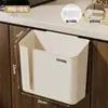 Gabinete de Pared Puerta Caja de Pañuelos Cocina Film Adhesivo Bolsa de Basura Estante de Almacenamiento Estante Multifuncional sin Taladro