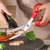 Tijeras de Acero Inoxidable para Barbacoa de Cocina Tijeras Multifuncionales de Barbacoa para el Hogar Tijeras Especiales para Barbacoa de Bistec de Restaurante Coreano de Barbacoa