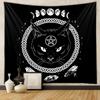 Tapiz de gato con explosiones transfronterizas de Amazon, fondo de tela colgante con viento, decoración de habitación de familia, fondo de tela colgante de pared
