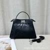 Bolso nuevo 2024 bolso de lona bolso de mano comercio exterior bolso de marca grande bolso de hombro bandolera para damas bolsa para lonchera