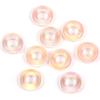 Accesorios para Joyería DIY Anillo de Cristal Circular de Colores 10mm Anillo de Correr Cuentas de Agujero Grande Cuentas de Cristal Hilo de Mano Cuentas Separadoras Cuentas Sueltas Venta al por Mayor