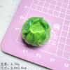 Accesorios de resina de verduras en miniatura para simulación, cuerda para el pelo DIY, pinza para el pelo, funda para teléfono móvil, colgante para taza de agua, materiales decorativos al por mayor