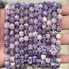 6mm 8mm Pedra Natural Cristal Ágata Canto Chanfrado Quadrado DIY Pulseira Colar Acessórios de Joias Produtos Semi-Acabados Atacado