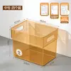 Caixa de Armazenamento Antibacteriana com Íons de Prata BNBSSilver, Transparente, Cesta de Armazenamento para Geladeira de PP, Caixa Organizadora de Frutas e Verduras