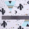 Capa para bolsa de roupas de algodão estampado, malha de algodão classe A para bebês, 300 peças, estampado, dupla face