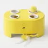 Brinquedo Divertido 3 em 1 Casa de Queijo para Gatos: Jogo de Bater no Toupeira, Varinha com Pena Giratória, Suprimentos para Pets
