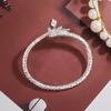 Pulsera de cola de dragón del zodíaco Dragón hombres y mujeres ESTILO ANTIGUO moda nacional año de nacimiento apertura ajuste diseño de alto sentido regalo