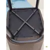 Soportes para patas de silla, accesorios de base de taburete de repuesto, juego completo de soportes para sillas, en forma de cruz, cuadrados, marcos de patas para sillas de comedor de hierro forjado