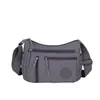 Moderna Nova Bolsa Quadrada Pequena Casual de Grande Capacidade com Múltiplos Bolsos Estilo Coreano Versátil Tendência para Viagem Compras Bolsa de Ombro Transversal