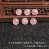 Cuentas Rosas de Galleta de Madagascar Naturales Sueltas para Pulsera DIY, Collar, Accesorios de Joyería, Cuentas Semi-Terminadas al por Mayor