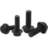 Pernos con Brida Hexagonal Exterior Color Natural Grado 10.9, Tornillos con Brida de Cabeza Hexagonal de Acero al Carbono de Alta Resistencia Gb5789