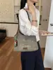Bolsa Tecida Retro Francesa para Mulheres 2026 Nova Moda Versátil Bolsa de Ombro ou Axila Grande Capacidade Bolsa de Mão para o Dia a Dia