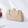 Nuevo bolso cheongsam con lentejuelas de encaje, bolso de noche para banquetes, bolso de mano para cenas, bolso de hombro cruzado.