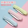 Cuchillo Plegable para Fruta de Cocina para el Hogar, Cuchillo Portátil para Frutas y Verduras para Estudiantes, Pelador Afilado de Acero Inoxidable