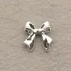 Acessórios de Unha em Liga de Cromo Borboleta Prata Mini Vazada Pequena Borboleta Strass Usável Decorações de Unha com Strass
