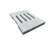 Tapa de zanja de fibra de acero Tapa de registro para zanja de cables Cuadrada Baja corriente Tapa de registro para zanja de aguas pluviales y residuales Drenaje de alcantarilla