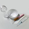 Conjunto de Ferramentas de Embalagem de Sete Peças, Tigela Raspador para Máscara Facial, Pincel para Máscara Facial, Conta-gotas Transparente, Seringa, Ferramenta para Máscara Facial DIY