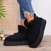 Otoño 2026 Nuevo Talla Grande Botas Casuales Cómodas para Mujer Estilo Europeo y Americano Modernas para Exteriores Talla Única