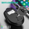 Ratón inalámbrico Bluetooth con rodillo fotoeléctrico de tres modos m20 con logotipo impreso