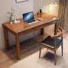 Escritorio de Madera Maciza Estilo Chino Escritorio para Computadora Simple para el Hogar Oficina Nórdica Banco de Trabajo Sala de Estudio Aprendizaje Escritorio de Escritura para Niños