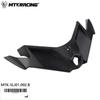 Adecuado para Kawasaki NINJA250/300 ala fija de pico de pájaro modificada ala de entrada de aleta de tiburón labio inferior cuchillo de viento roto