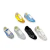 Zapatos Casuales de Tela para Hombre con Parches de Cuero Genuino Gamuza HMS Estilo Versátil de Cordones Bajos Transfronterizos Planos