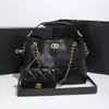 Estilo Europeo y Americano Bolso para Suegra Pequeño Rombo Fragante Cadena Retro Color de Paseo Combinación de Colores Azul Verdura Bolso de Hombro Individual Estilo Nuevo