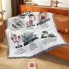 Atacado do Fabricante Manta Multifuncional para Camping Toalha de Mesa para Acampamento ao Ar Livre Tecido Jacquard Tingido na Massa Manta Toalha de Mesa para Piquenique de Acampamento