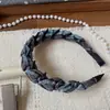 Nuevas Gomas para el Pelo de Tela a Cuadros Estilo Coreano para Niñas, para Moños y Coletas, Accesorio Versátil de Diadema de Otoño