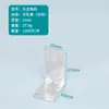 Fabricante Feito Sob Medida Suporte de Ângulo de Aço Laminado a Frio Suporte de Prateleira de Ferro Angular em L de 90 Graus Conector Suporte de Ângulo Reto Espessado Fixador