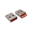 Suministro de stock de fabricantes conector macho USBA cuerpo corto L17mm naranja 5 pines alta corriente 5A carga rápida puerto A