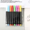 Fabricante Direto Canetas de Giz Líquido Multicor Apagáveis Canetas para Quadro Branco Grafite Colorido Canetas para Quadro com Luz LED Canetas para Quadro com Ponta de Fibra