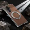 Adecuado para Funda de Teléfono Móvil Samsung Zfold8Ultra, Soporte Magnético de Cuero Zfold7, Funda Protectora Anti-Caída Apple Duo