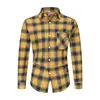 Comercio Exterior al por Mayor 2025 Camisa a Cuadros para Hombre Estilo Hong Kong Ropa Exterior Estilo Coreano de Moda Celebridad de Internet Camisa de Manga Larga Camisa Dropshipping