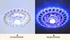 Lámpara de Cristal Lámpara de Techo para Vestíbulo Lámpara de Techo Lámpara de Flor LED de Colores Luz Apagada Pasillo Lámpara Foco de Cristal Lámpara Metabo