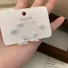 Alas de Ángel Diseño de Moda Cadena Versátil Dulce Fresco Juego de Pendientes, Uso de Dos Vías, Pendientes de Lujo Ligero de Alta Gama