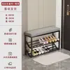 Banqueta para cambiarse los zapatos, se puede sentar en la entrada, no requiere instalación, zapatero, zapatero simple, para el hogar, ultradelgado, almacenamiento que ahorra espacio, a prueba de polvo