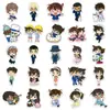 50 Piezas de Dibujos Animados de Detective Conan Pegatinas Divertidas Periféricas para Cuaderno, Maleta, Escritorio, Auriculares