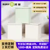 Caja Metálica Estilo Macarrón con Tapa Abatible, Adecuada para Imprimir Logos, Disponible en Tamaños Grande, Mediano y Pequeño, Empaque Cuadrado Portátil para Regalo de Té