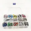 Para venta al por mayor transfronteriza, 300 juegos de hebillas de zapato con hebilla de ojo de aire de color de 5 mm de diámetro interior + herramienta de instalación de hebilla de ojo de aire