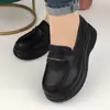 Mocasines retro para mujer estilo francés, nuevo modelo otoño 2026, suela blanda, puntera cerrada, estilo JK británico, zapatos casuales sin cordones