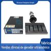 Gerador ultrassônico N95 máscara ultrassônica máquina de colagem de borda equipamento sistema de soldagem toque fornecimento de tela LCD