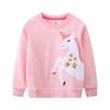 Ropa Infantil Transfronteriza Sudaderas para Niños 2026 Primavera y Otoño Camisetas de Manga Larga para Niños y Niñas para Niños Pequeños y Bebés Distribución de Pulóveres