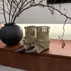 Botas de Moda Patchwork con Punta Aguda y Lazo Retro 2026 Nuevas Botas Vaqueras de Otoño que Aumentan la Altura Botines Versátiles de Moda para Mujer
