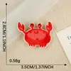 Parche de Agujero con Logo Bordado Duoku Listo para Usar Animal Marino Dibujos Animados Bordados Pegatinas Joyería DIY Accesorios para Ropa Pegatinas de Tela