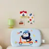 Almofada infantil de veludo de leite, design de desenho animado, travesseiro de memória modelador para bebês e crianças pequenas, travesseiro para soneca de bebê para jardim de infância, núcleo de travesseiro de espuma de memória